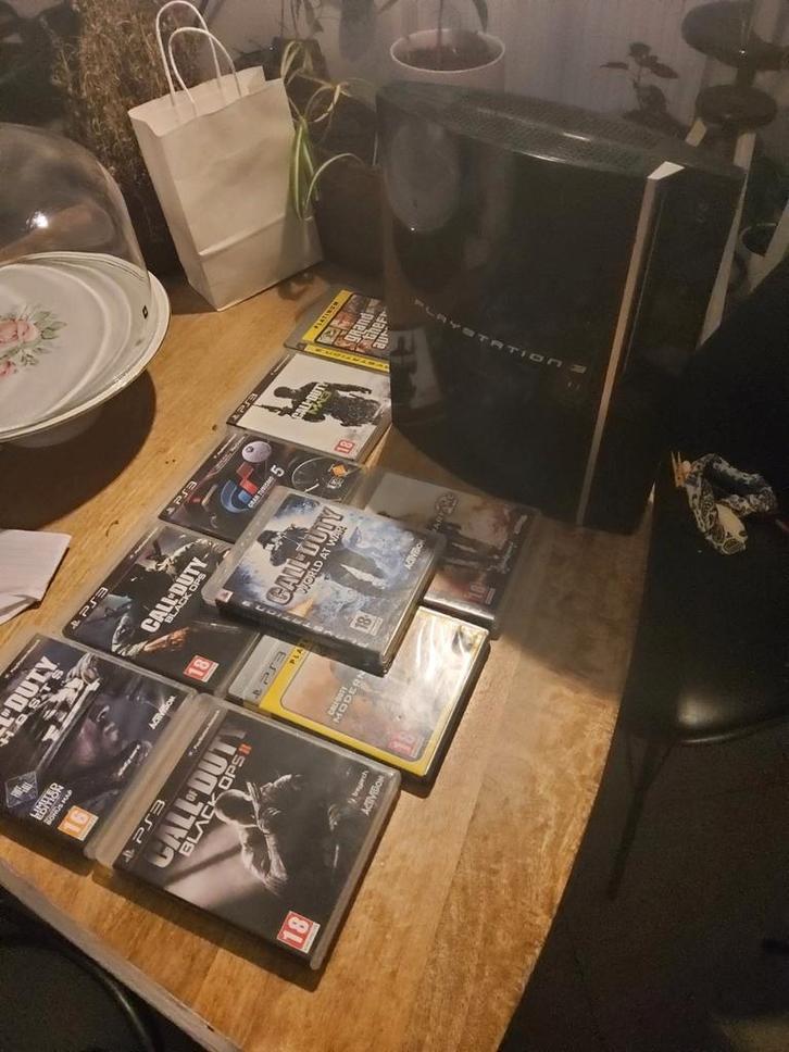 ps3 phat met Games, Games en Spelcomputers, Spelcomputers | Sony PlayStation 3, Gebruikt, Phat, Met games, Ophalen