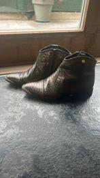 Cowboyboots,slangenleer,maat37of 36 merk La pomme de lovely, Schoenen met lage hakken, Bruin, Verzenden, Zo goed als nieuw