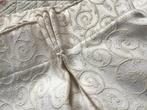 2 pans de tentures avec motif, Ophalen, Gebruikt, 200 cm of meer, 200 cm of meer