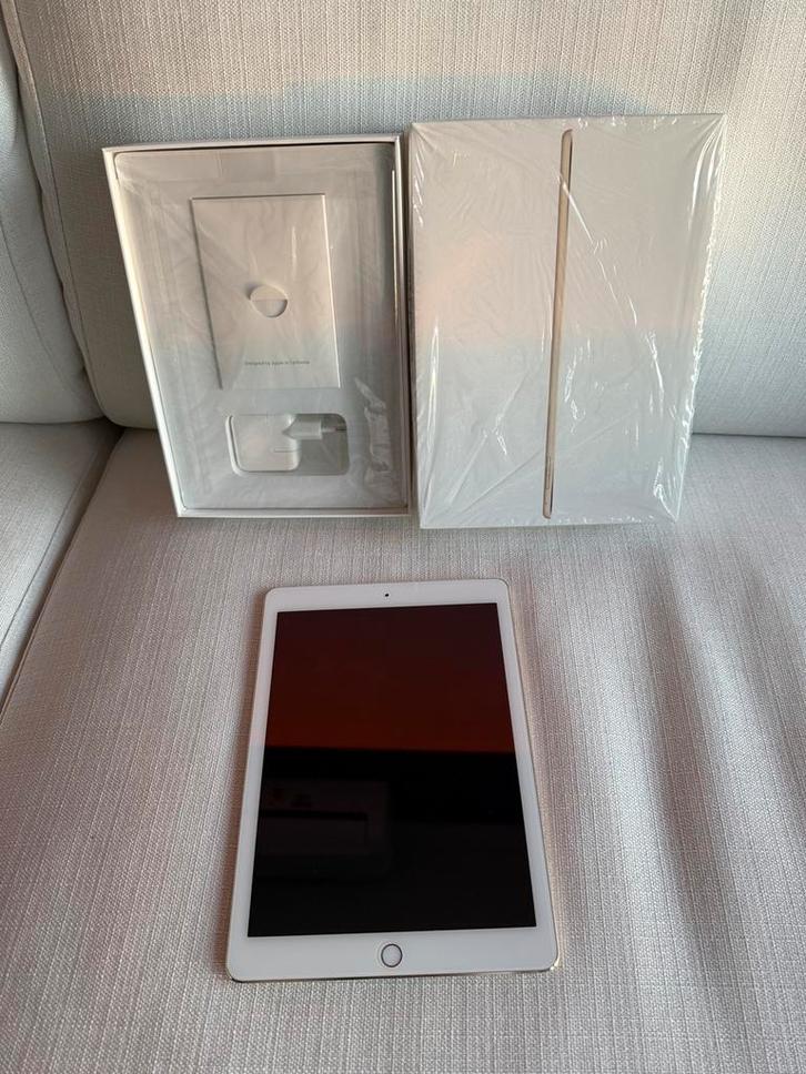 iPad Air 2 64 GB, wifi + mobiel, goud, model A 1567, Computers en Software, Apple iPads, Zo goed als nieuw, Apple iPad Air, Wi-Fi en Mobiel internet