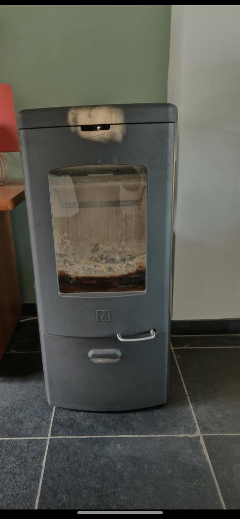 Scan 55 Houtkachel, Huis en Inrichting, Kachels, Gebruikt, Vrijstaand, Houtkachel, Hout, Ophalen