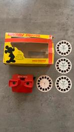 Lot View-Master GAF + 4 disques Disney Mickey + boîte, Enlèvement ou Envoi, Utilisé
