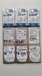 Lot de 9 HDD 500Gb 2.5 testés Crystal Disk, Ophalen of Verzenden, HDD, Laptop, Zo goed als nieuw