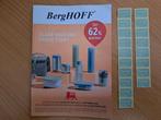 18 spaarzegels BergHOFF, Verzamelen, Supermarktacties, Ophalen