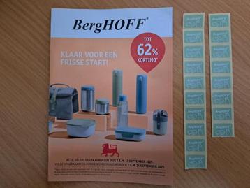 18 spaarzegels BergHOFF beschikbaar voor biedingen
