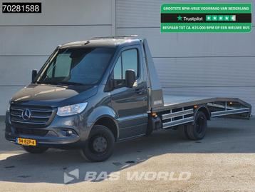 Mercedes-Benz Sprinter 519 3.0L V6 Autotransporter Oprijwage, Autos, Cruise Control, Achat, 2987 cm³, Euro 6
