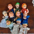 Retro handpoppen poppenkastpoppen ( B ), Kinderen en Baby's, Speelgoed | Poppen, Ophalen of Verzenden