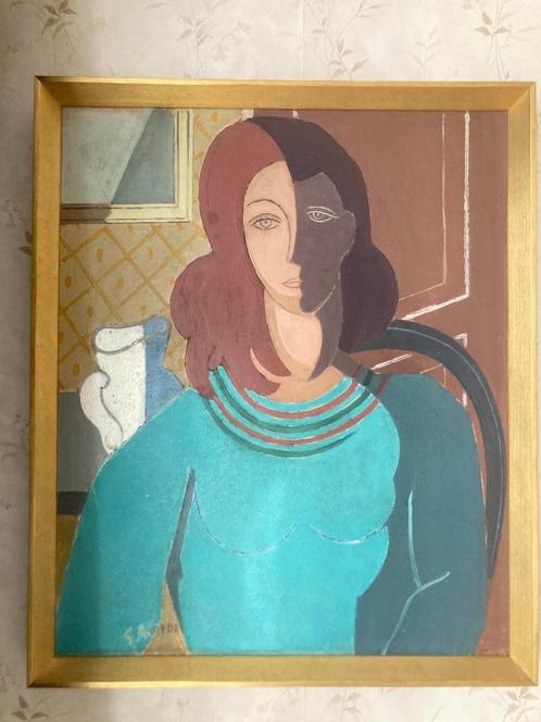 2 oeuvres d'art Gustave Paredis (1897 - 1963), Antiquités & Art, Art | Peinture | Moderne, Enlèvement ou Envoi