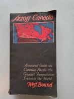 Oude reisgids "Across Canada via Canadian Pacific", Ophalen