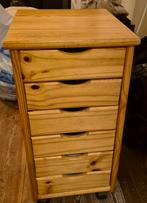 A vendre meuble a tiroir sur roulettes