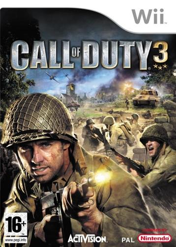 Call of Duty 3 Wii – Slechts €7,99 bij GameshopX nl! beschikbaar voor biedingen
