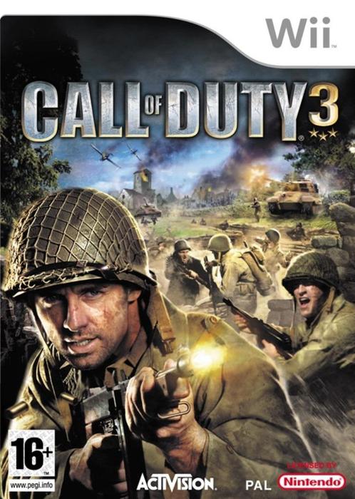 Call of Duty 3 Wii – Slechts €7,99 bij GameshopX nl!, Games en Spelcomputers, Games | Nintendo Wii, Refurbished, Shooter, 3 spelers of meer