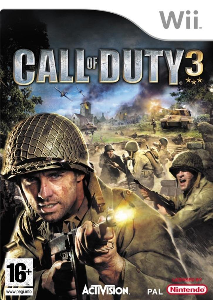 Call of Duty 3 Wii – Slechts €7,99 bij GameshopX nl!, Games en Spelcomputers, Games | Nintendo Wii, Refurbished, Shooter, 3 spelers of meer