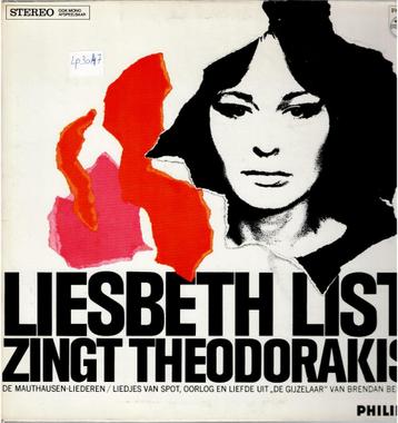 Vinyl, LP    /   Liesbeth List Zingt Theodorakis* – Liesbeth