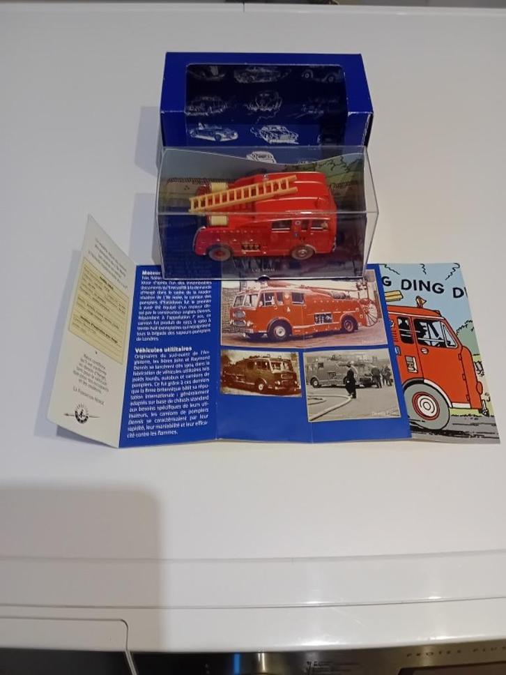 Kuifje nr 42 De brandweerwagen, Hobby en Vrije tijd, Modelauto's | 1:43, Nieuw, Auto, Overige merken, Ophalen of Verzenden