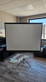 Projectiescherm op statief 84", Audio, Tv en Foto, Projectieschermen, Ophalen, Handmatig