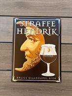 Blikken reclamebord Straffe Hendrik, Verzamelen, Ophalen, Zo goed als nieuw, Reclamebord