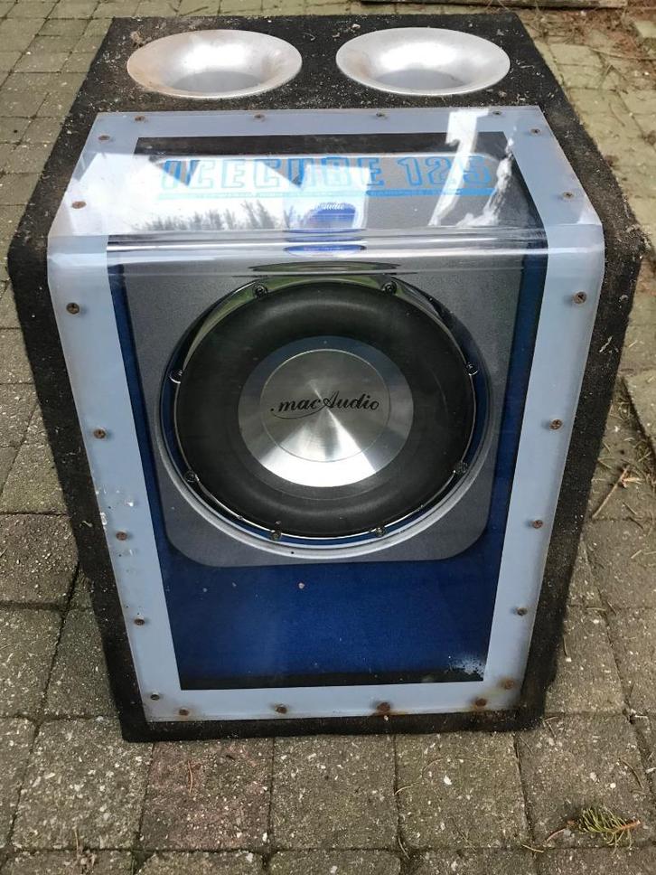 Baskast met woofer Mac Audio - gratis op te halen, Auto diversen, Autospeakers, Ophalen