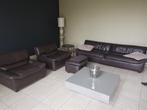 lederen salon Durlet, Huis en Inrichting, Ophalen, Gebruikt, Leer, Klassiek