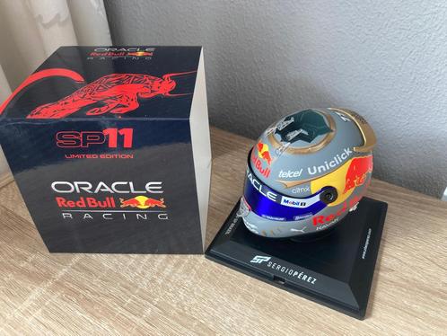 Sergio Perez 1:4 helm 2022 Brazilië GP Red Bull Schuberth, Verzamelen, Automerken, Motoren en Formule 1, Nieuw, Formule 1, Ophalen of Verzenden