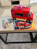 Playmobil 70075 Del's foodtruck, Ophalen of Verzenden, Zo goed als nieuw, Complete set