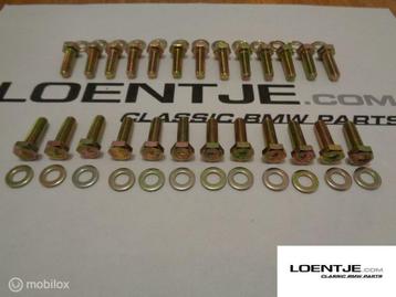 Boutenset carterpan geel verzinkt BMW m20 e30 e34 beschikbaar voor biedingen