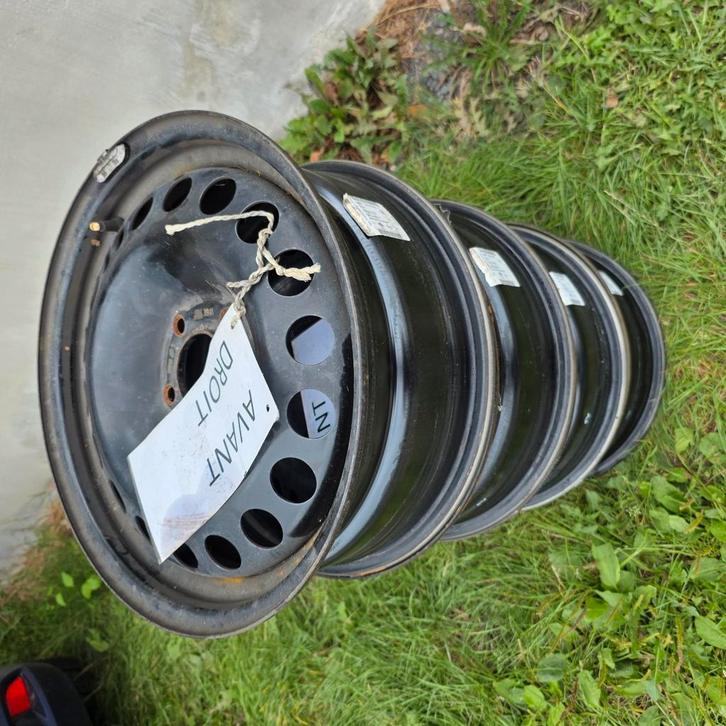 Originele stalen velgen R16 GM/Opel (5x115) set €40, Auto-onderdelen, Banden en Velgen, Velg(en), 16 inch, Ophalen