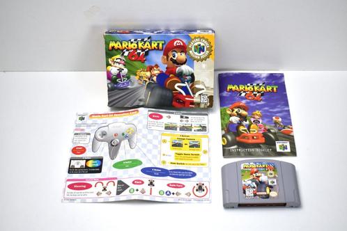 * Mario Kart 64 | ÉTAT NEUF - Jeu NTSC pour Nintendo N64, Consoles de jeu & Jeux vidéo, Jeux | Nintendo 64, Comme neuf, Course et Pilotage