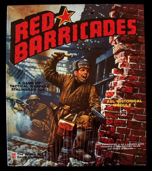 Avalon Hill-ASL Hist.Mod.1-Red Barricades (Sealed Box) 1989, Hobby en Vrije tijd, Wargaming, Zo goed als nieuw, Historisch, Boek of Catalogus