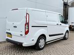 Ford Transit Custom 340 1.0 EcoBoost PHEV 126PK PHEV Benzine, Auto's, Bestelwagens en Lichte vracht, Gebruikt, Wit, Plug-in hybride