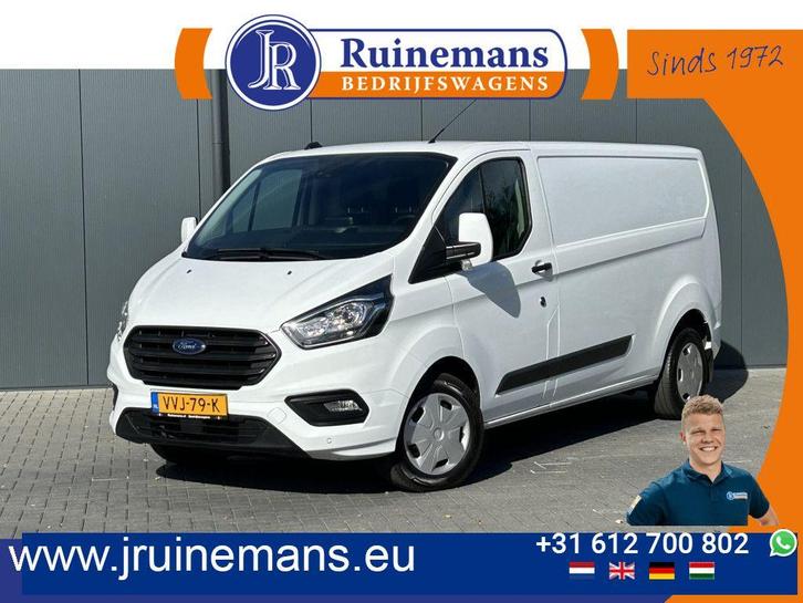 Ford Transit Custom 2.0 TDCI 130 PK AUTOMAAT / L2H1 / 1e EIG, Auto's, Bestelwagens en Lichte vracht, ABS, Adaptive Cruise Control
