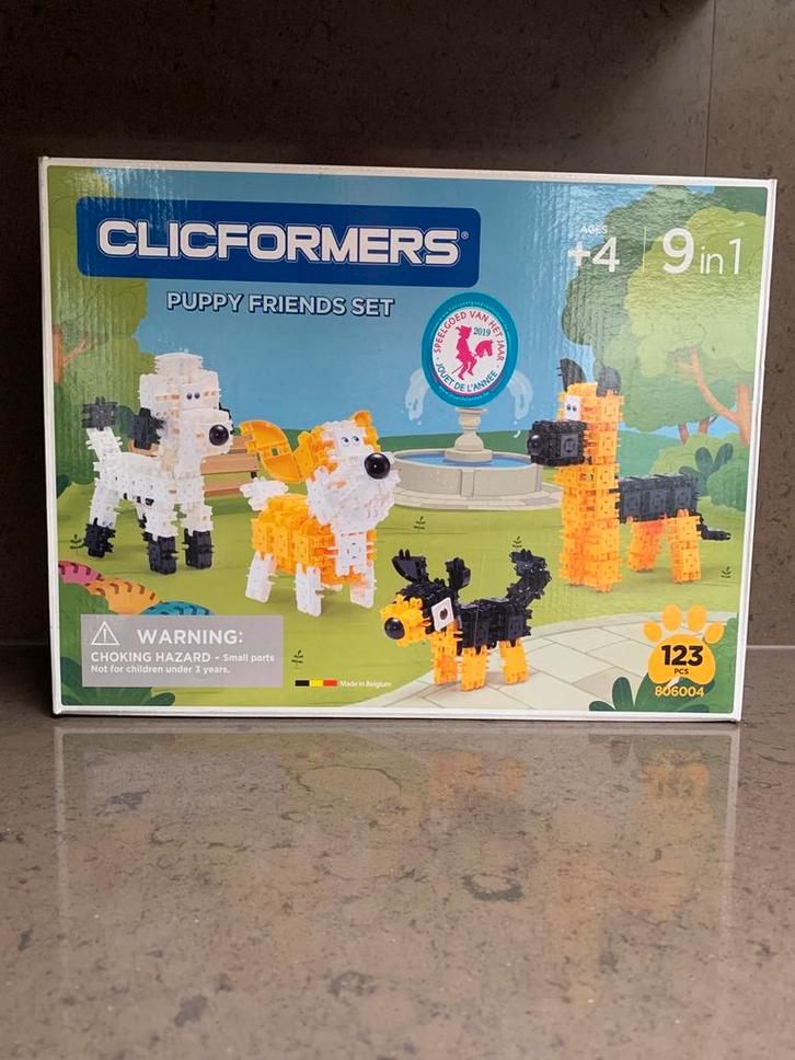 Clicformers: Puppy friends set, Kinderen en Baby's, Speelgoed | Bouwstenen, Zo goed als nieuw, Ophalen of Verzenden