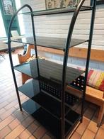 Étagère verre et métal, Maison & Meubles, Accessoires pour la Maison | Étagères, Enlèvement, Utilisé