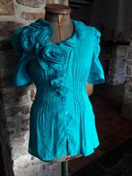 Blouse turquoise taille xs/s, Vêtements | Femmes, Taille 36 (S), Autres couleurs, Enlèvement ou Envoi, Neuf