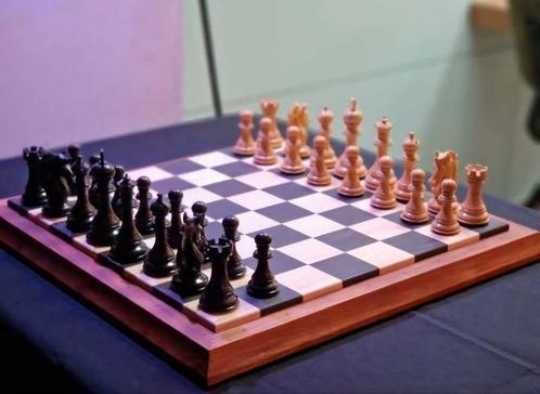 Schitterende luxe STAUNTON schaakset - handgemaakt, Hobby en Vrije tijd, Gezelschapsspellen | Bordspellen, Nieuw, Ophalen of Verzenden