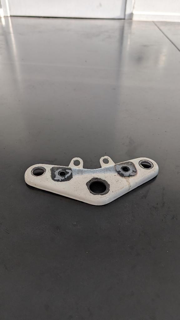 Stuurplaat Dax Wit, Fietsen en Brommers, Brommeronderdelen | Algemeen, Zo goed als nieuw, Frame, Ophalen of Verzenden