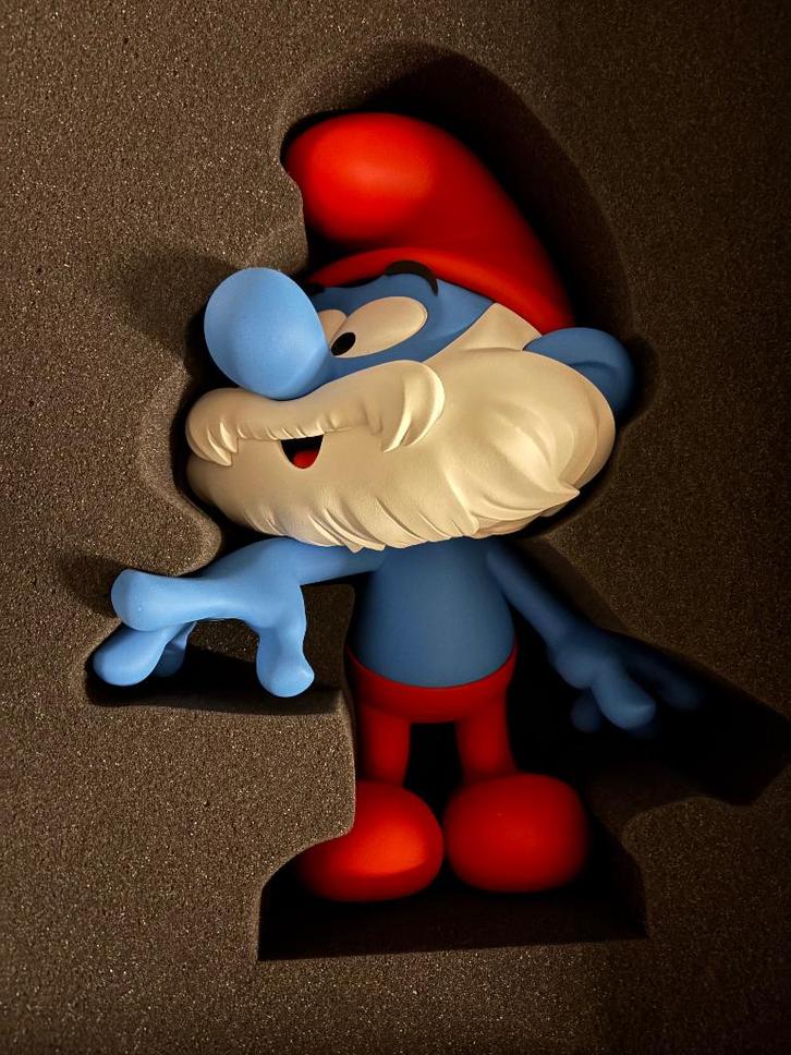 Smurfen Le Grand Schtroumpf - Collection Prestige (30 cm), Collections, Schtroumpfs, Neuf, Poupée, Figurine ou Peluche, Grand Schtroumpf