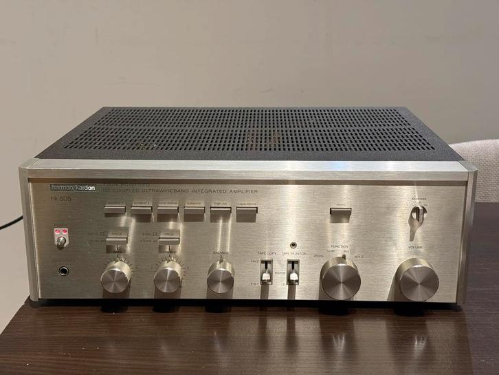 Harman Kardon HK505 Twin Powered integrated amplifier (1979), Audio, Tv en Foto, Versterkers en Ontvangers, Ophalen of Verzenden