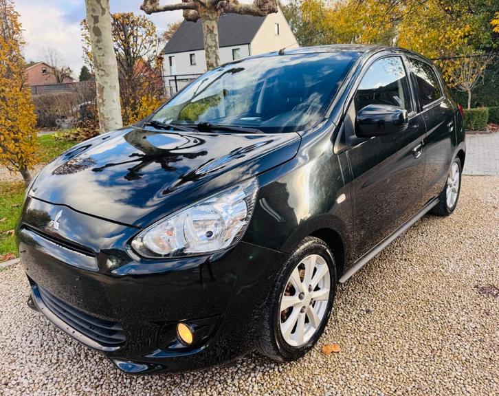 MITSUBISHI SPACE STAR 1.2i CLEAR TECH GEKEURD, Auto's, Mitsubishi, Bedrijf, Te koop, Space Star, ABS, Airbags, Airconditioning