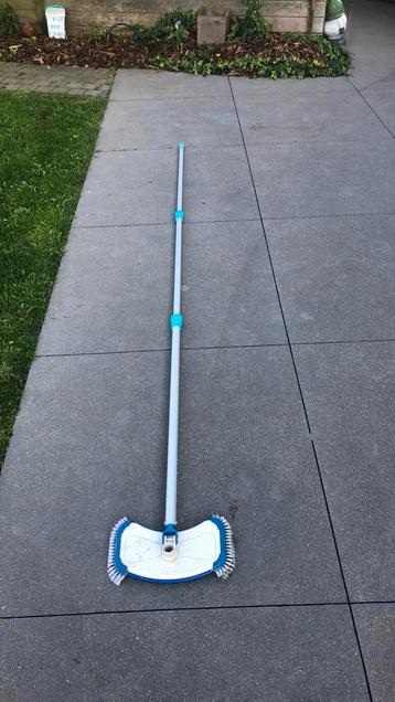 zwembad stofzuiger voet met telescopische steel 3 meter beschikbaar voor biedingen
