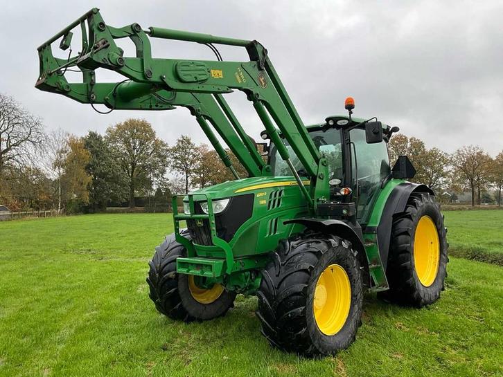 2013 John Deere 6150R Autopower Vierwielaangedreven landbouw, Zakelijke goederen, Landbouw | Tractoren, John Deere, Gebruikt