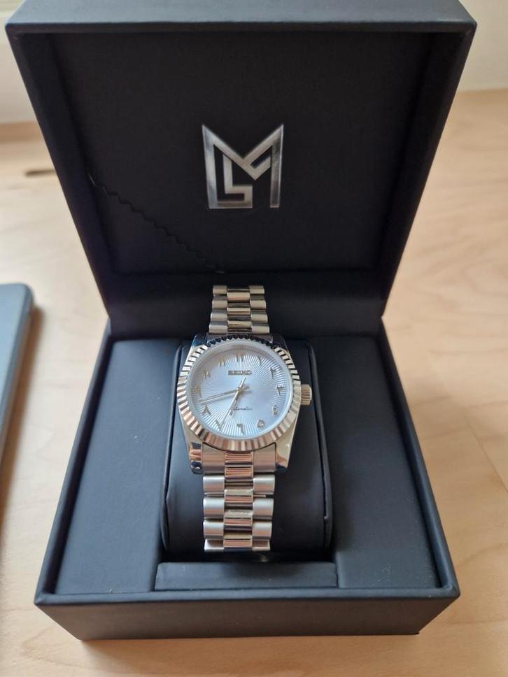 Seiko Arabic Dial 36mm, Handtassen en Accessoires, Horloges | Heren, Zo goed als nieuw, Seiko, Ophalen of Verzenden