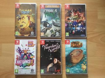 Nintendo Switch games beschikbaar voor biedingen