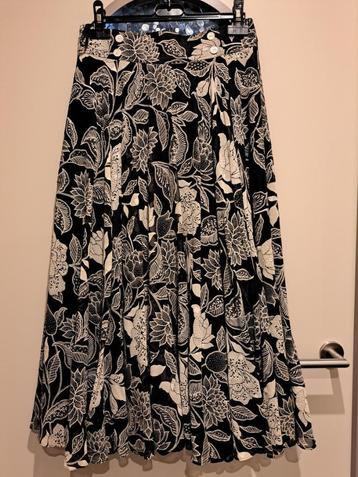 Alexander, sjieke wijde vintage rok, 36, Kleding | Dames, Overige typen, Zwart, Zo goed als nieuw, Maat 36 (S)