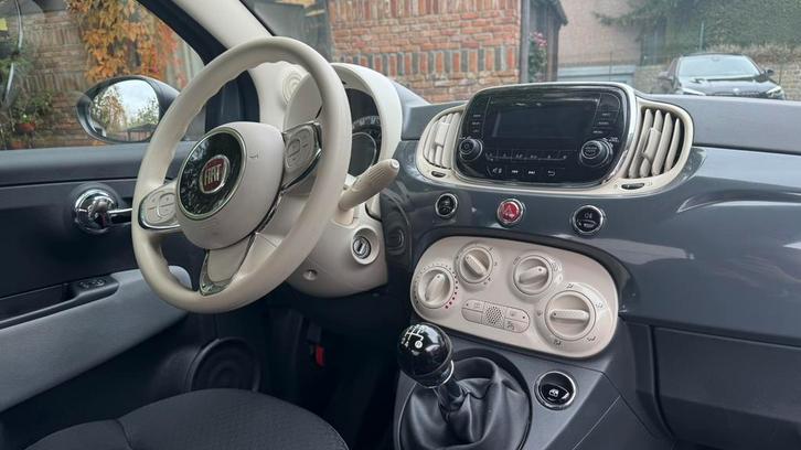 FIAT 500 - 2016 - 75509 km. - Benzine - Manueel - 7800€, Auto's, Fiat, Particulier, ABS, Airbags, Centrale vergrendeling, Climate control