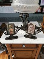 2 anciens cadres Art Déco en fer forgé, Ophalen of Verzenden