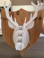 Kerstdecoratie houten hert, Ophalen, Zo goed als nieuw