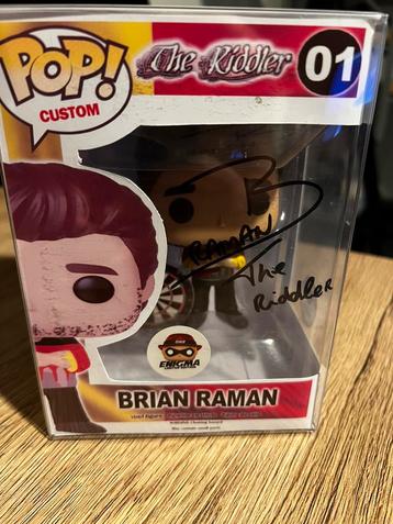Gesigneerde limited edition brian raman funko nr 25/25 beschikbaar voor biedingen