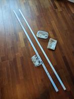 IKEA Vidga 2 rails, glider & hook, new, 100 à 150 cm, Enlèvement, Blanc, Neuf