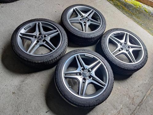 18 inch Mercedes AMG velgen, Auto-onderdelen, Banden en Velgen, Banden en Velgen, Winterbanden, 18 inch, 215 mm, Personenwagen